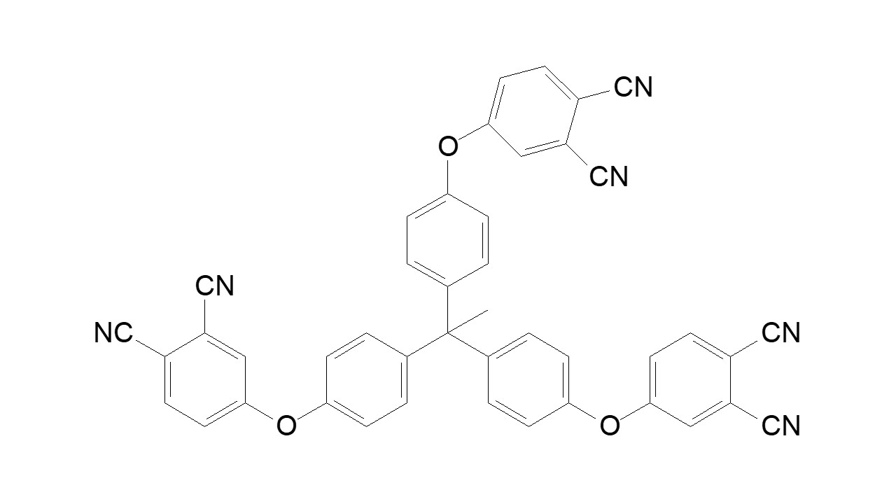 1,1,1-Tris[4-(3,4-dicyanophenoxy)phenyl]ethane thumbnail