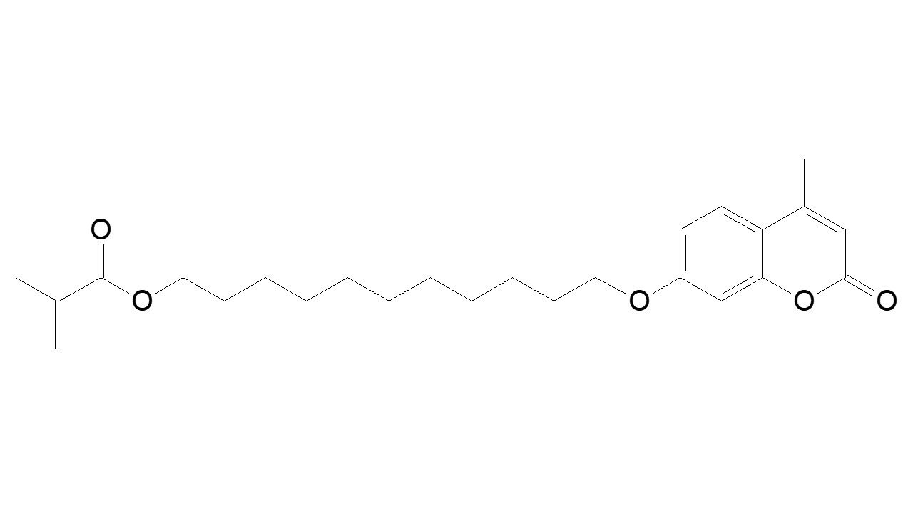 11-[(4-Methyl-2-oxo-2H-1-benzopyran-7-yl)oxy]undecyl 2-methyl-2-propenoate thumbnail
