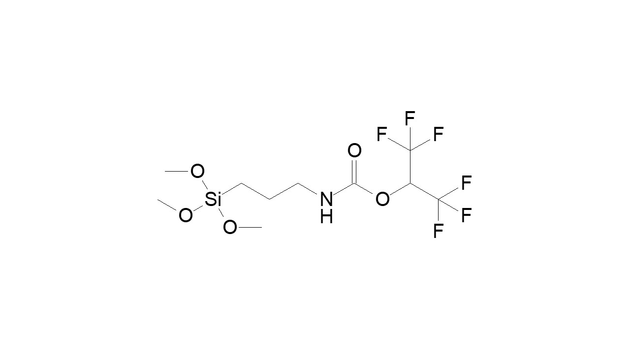 Trifluoro-1-(trifluoromethyl)ethyl [3-(trimethoxysilyl)propyl]carbamate thumbnail