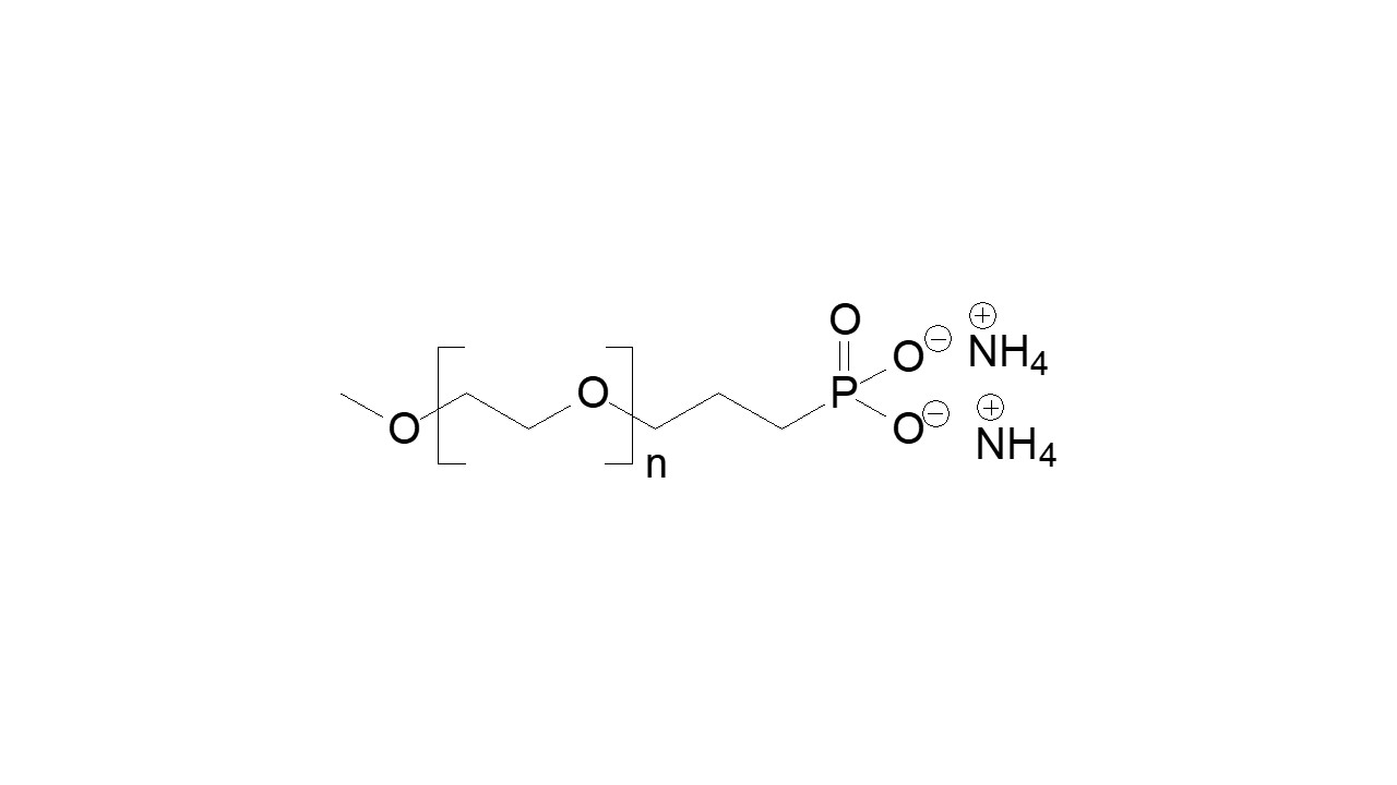 Poly(ethylene glycol), α-methoxy, ω-ammonium phosphonate thumbnail
