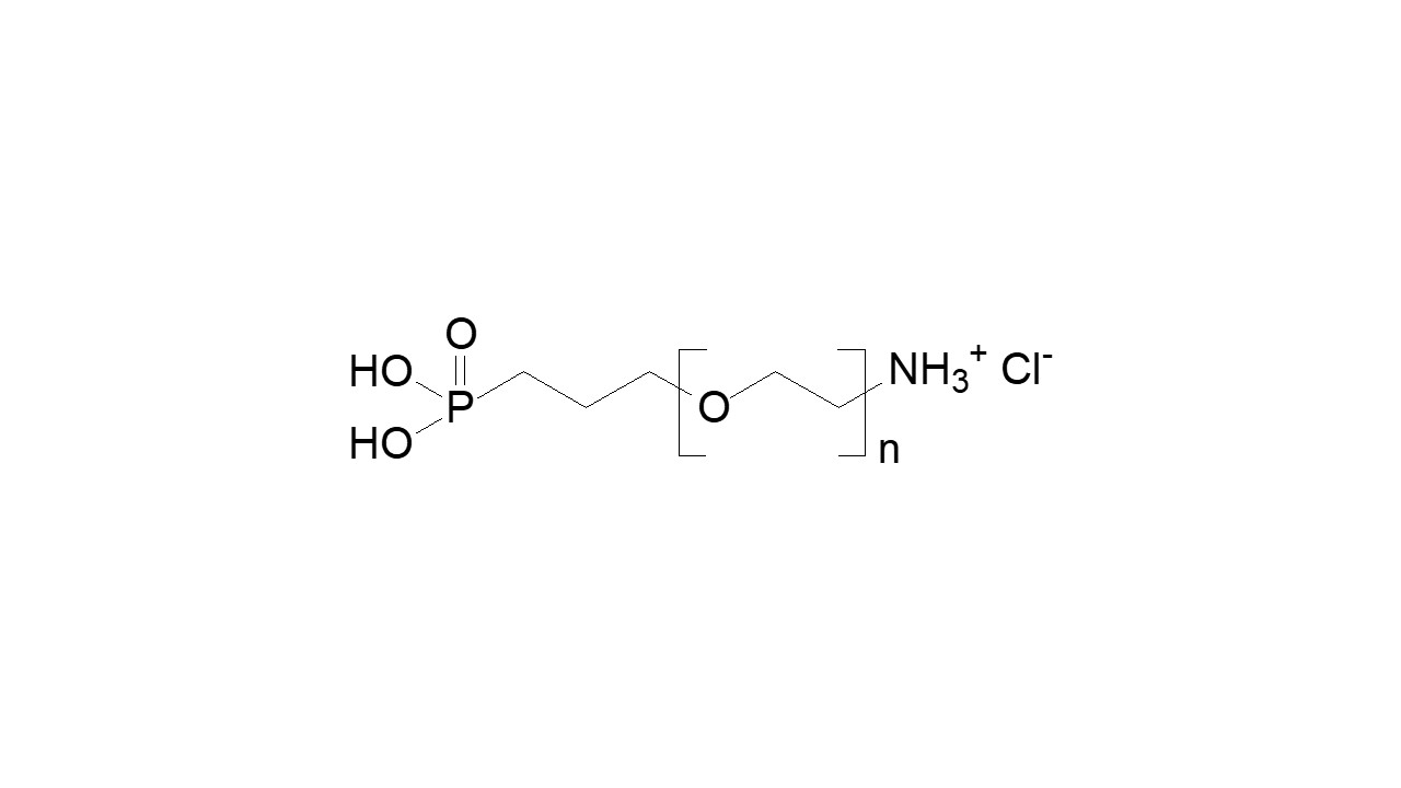 Poly(ethylene glycol), α-ammonium chloride, ω-phosphonic acid thumbnail