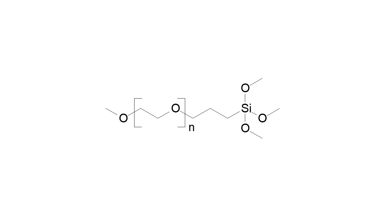 Poly(ethylene glycol), α-methoxy, ω-trimethoxysilane thumbnail