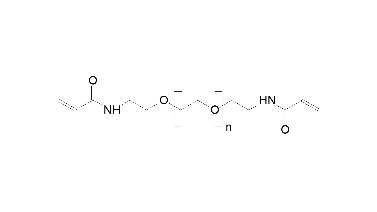 Poly(ethylene glycol), α,ω-bis(methacrylamide) thumbnail