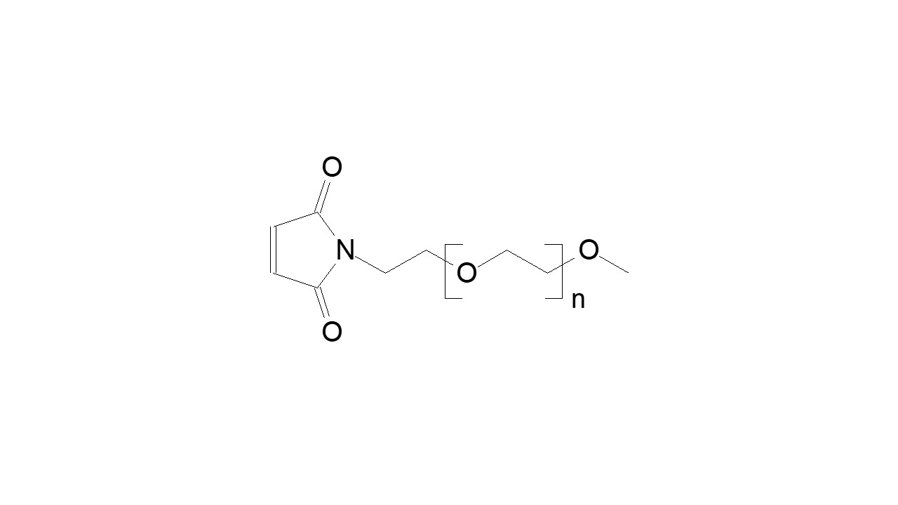 Poly(ethylene glycol), α-methoxy, ω-maleimide thumbnail