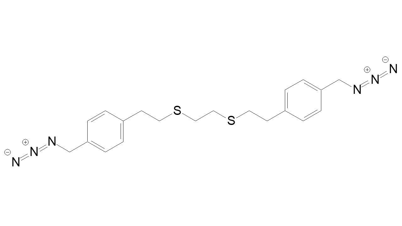 1,8-(Azidomethyl)phenyl, 3,6-Dithiaoctane thumbnail